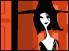 City Witch -- Free Halloween screensavers -- Yahoo! Greetings screensavers
