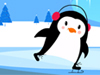 Ice-skating Penguin 