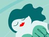 Happy Mermaid -- Free Cute Cartoon wallpapers -- Yahoo! Greetings wallpapers