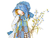 In Holly's Words  -- Free Traditional Holly Hobbie, Desktop Wallpapers from American Greetings