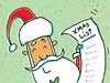 Making His List  -- Free Cute Holiday Animal, Desktop Wallpapers from American Greetings