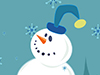 Happy Snowman  -- Free Cute Just Because, Desktop Wallpapers from American Greetings