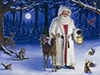 Father Christmas  -- Free Holiday, Desktop Wallpapers from American Greetings