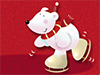 Bear on Ice  -- Free Cute Just Because Animal, Desktop Wallpapers from American Greetings