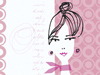 Pink Lady  -- Free Abstract Desktop Wallpapers from MSN Greetings