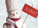 Tic Tac Snow<br>Game Christmas eCards