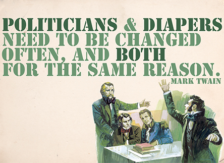 Politicians and Diapers
