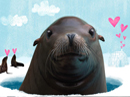 SEALed with a Kiss!<br>Talking Card Valentine's Day eCards