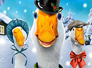 Geese on Earth<br>Talking Card Christmas eCards