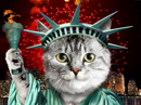 Catue of Liberty<br>Talking Card