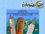 7/22 Cleveland Day celebrate the date ecards