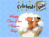 8/16 True Love Day celebrate the date ecards