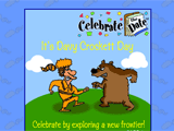 8/17 Davy Crockett celebrate the date ecards
