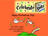 9/29 Michaelmas celebrate the date ecards