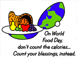 10/16 World Food Day celebrate the date ecards