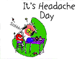 11/10 Headache Day celebrate the date ecards