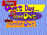 11/11 Ones Day celebrate the date ecards