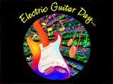 11/27 Electric Guitar Day celebrate the date ecards