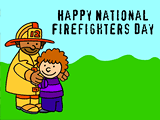 12/15 National Firefighters Day celebrate the date ecards