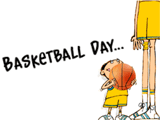 1/15 Basketball Day celebrate the date ecards