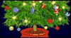Glittering Tree Add-a-Photo -- Christmas Add a Photo eCard from Yahoo! Greetings