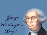2/22 Washington Day celebrate the date ecards