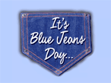 2/26 Blue Jean Day celebrate the date ecards