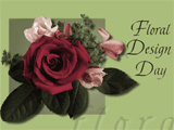 2/28 Floral Design Day celebrate the date ecards