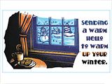 A Warm Hello celebrate winter ecards