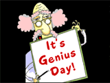 3/14 Genius Day celebrate the date ecards