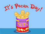 3/25 Pecan Day celebrate the date ecards