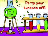 3/31 Bunsen Burner Day celebrate the date ecards