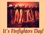 4/1 Firefighter's Day celebrate the date ecards