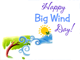 4/12 Big Wind Day celebrate the date ecards