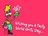 4/14 World Grits Day celebrate the date ecards