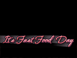 4/15 Fast Food Day celebrate the date ecards