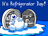 8/8 Refrigerator Day celebrate the date ecards