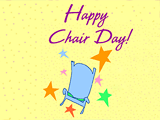 5/11 Chair Day celebrate the date ecards