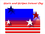 5/14 Stars and Stripes Forever Day celebrate the date ecards