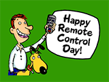 6/29 Remote Control Day celebrate the date ecards