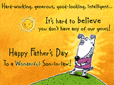 A Great Son-in-law father's day ecards