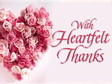 From the Bottom<br>of My Heart saying thanks ecards