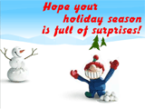 Holiday Surprise christmas ecards