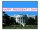 Presidents' Day celebrate the date ecards