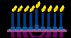 Hanukkah Candles Hanukkah eCards