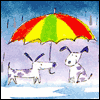 Here in Rainy Times, Too -- Just Because Encouragement Greeting Cards project from Yahoo! Greetings