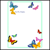 Butterfly -- Stationery project from Yahoo! Greetings