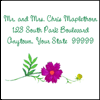 Address 2 x 4 -- Address Labels project from Yahoo! Greetings