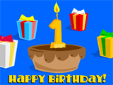 Candles For Any Age<br>(Personalized) milestone birthday ecards