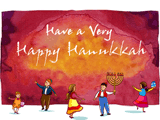 A Time of Joy hanukkah ecards